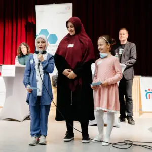 Kinder sprechen über ihr Thema BBP Wahlaktion 2021